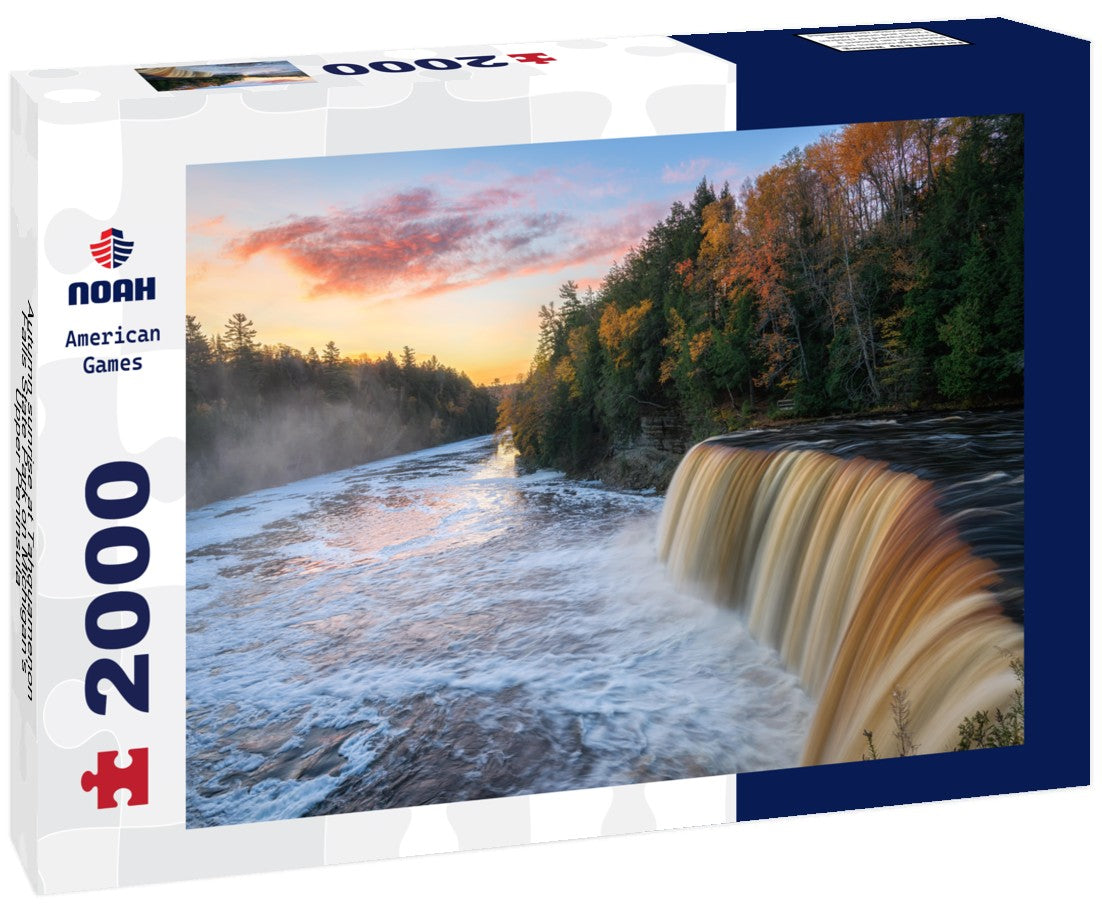 Autumn sunrise at Tahquamenon Falls State Park on Michigan's Upper Peninsula 2000pc Puzzle