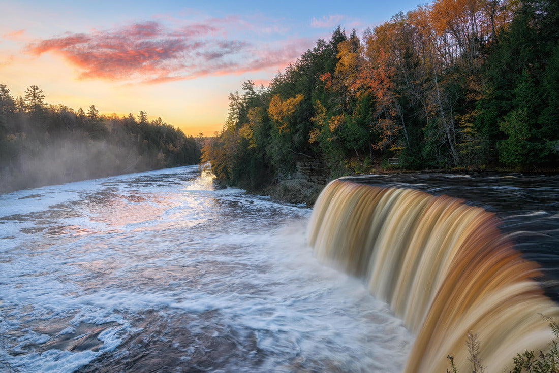 Autumn sunrise at Tahquamenon Falls State Park on Michigan's Upper Peninsula 2000pc Puzzle