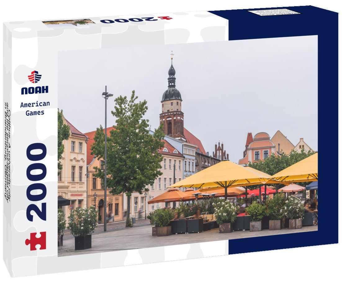 Cottbus. A university city and the second-largest city in Brandenburg, Germany 2000pc Puzzle