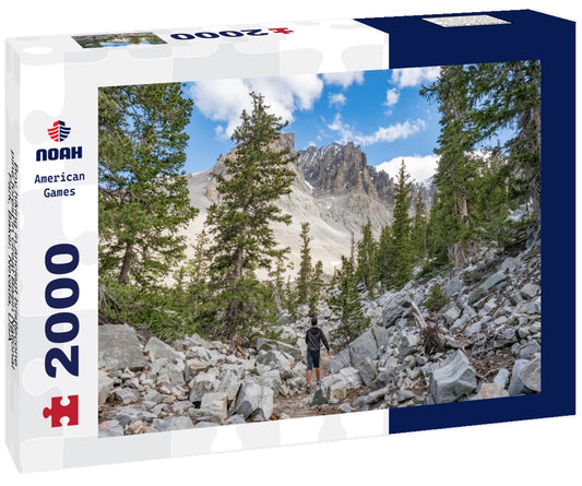 Noah Jigsaw Puzzle Boy hiking in ancient bristlecone pine forest in Great Basin National Park, Baker, Nevada, USA 2000 pieces