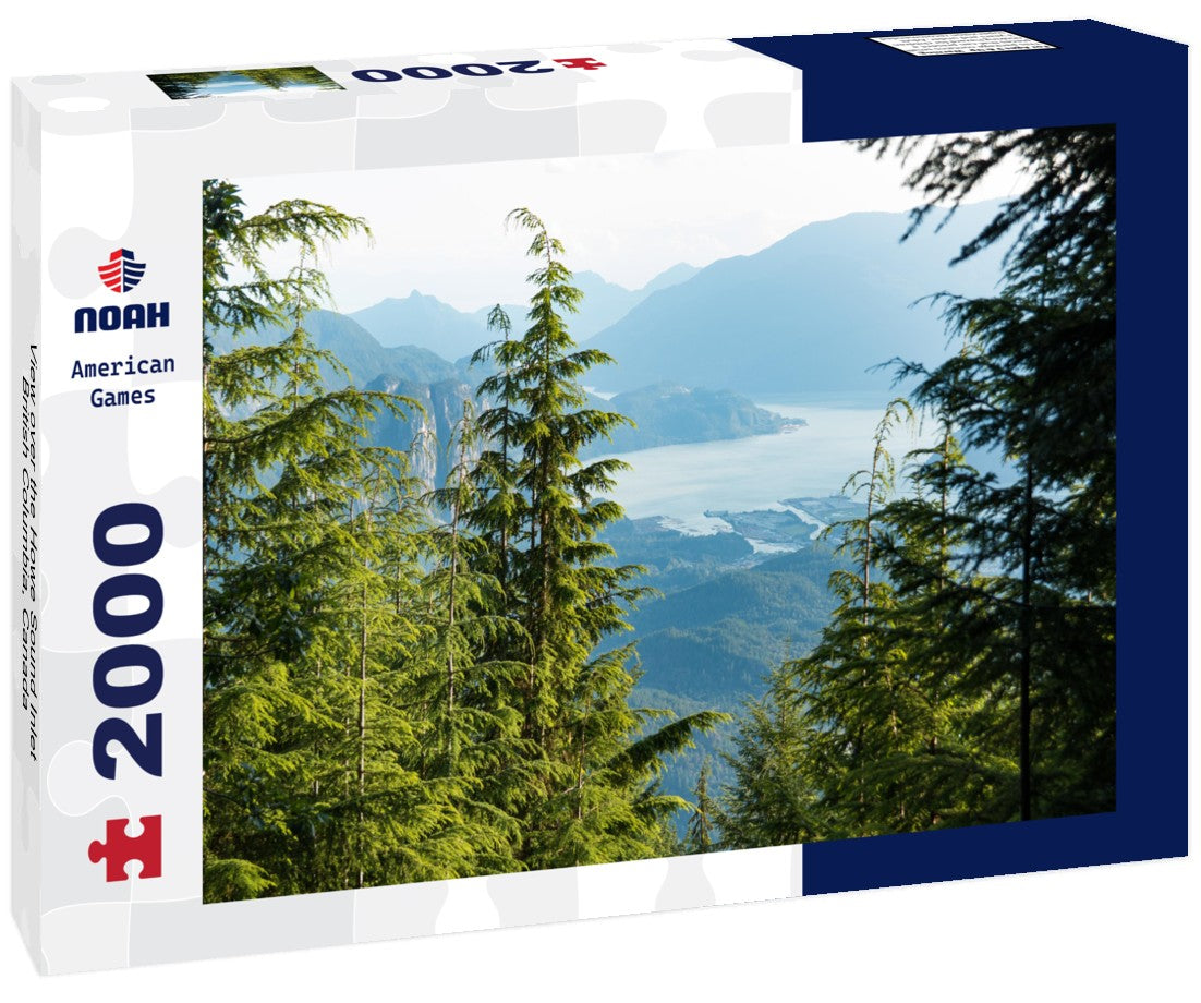 Noah Jigsaw Puzzle View over the Howe Sound Inlet, British Columbia, Canada 2000 pieces