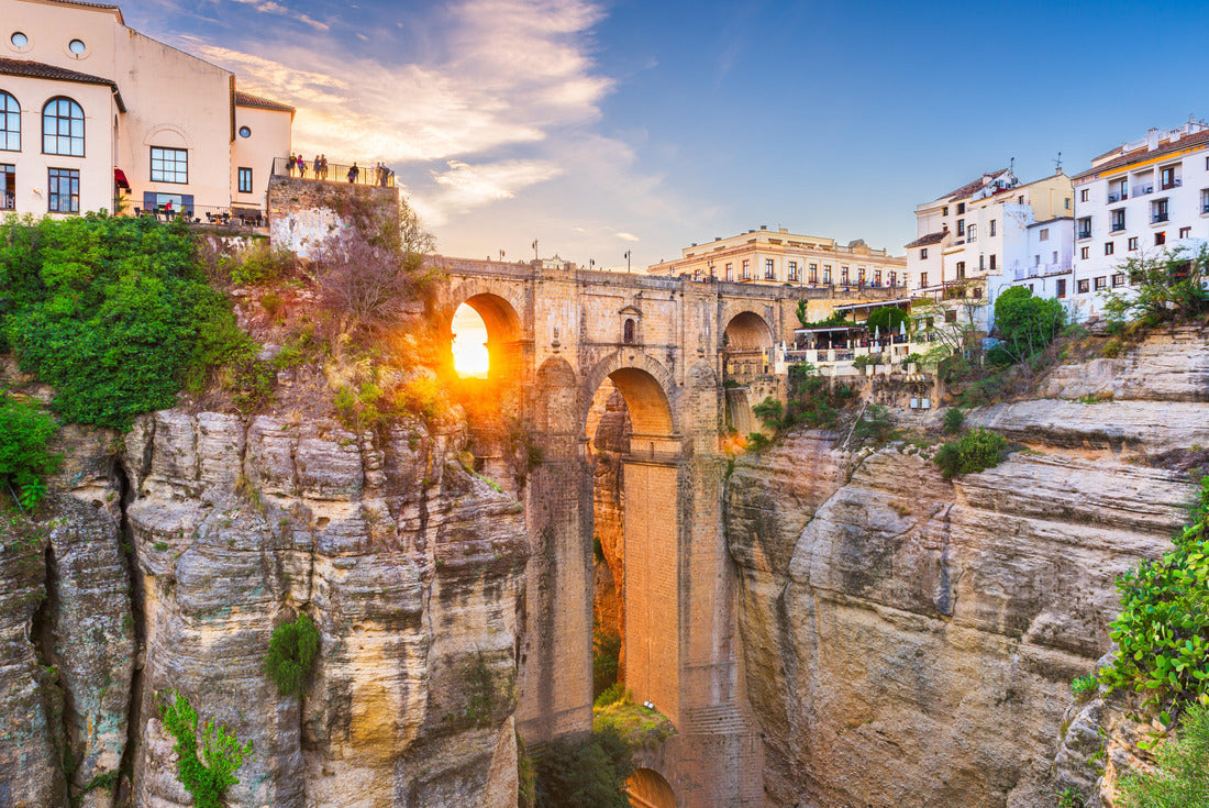 Ronda, Spain at Puente Nuevo Bridge at sunset 2000pc Puzzle