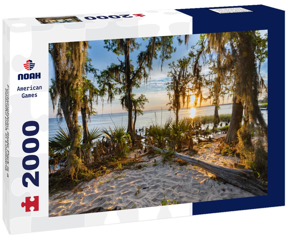 Fontainebleau State Park is a beautiful park in Louisiana 2000pc Puzzle