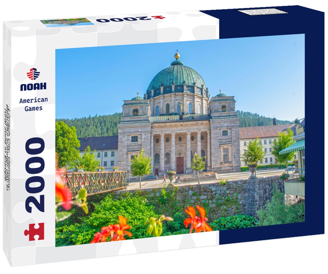 Lörrach City, Germany. Beautiful summer day in rural zone in Europe 2000pc Puzzle
