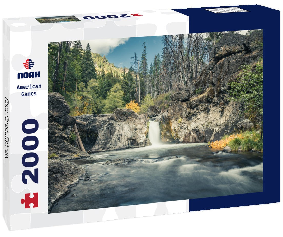Deer Creek Falls in Tehama County, CA 2000pc Puzzle