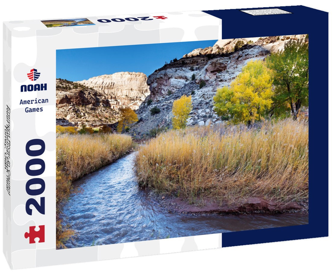 Fremont River in Capitol Reef National Park near Torrey, Utah 2000pc Puzzle