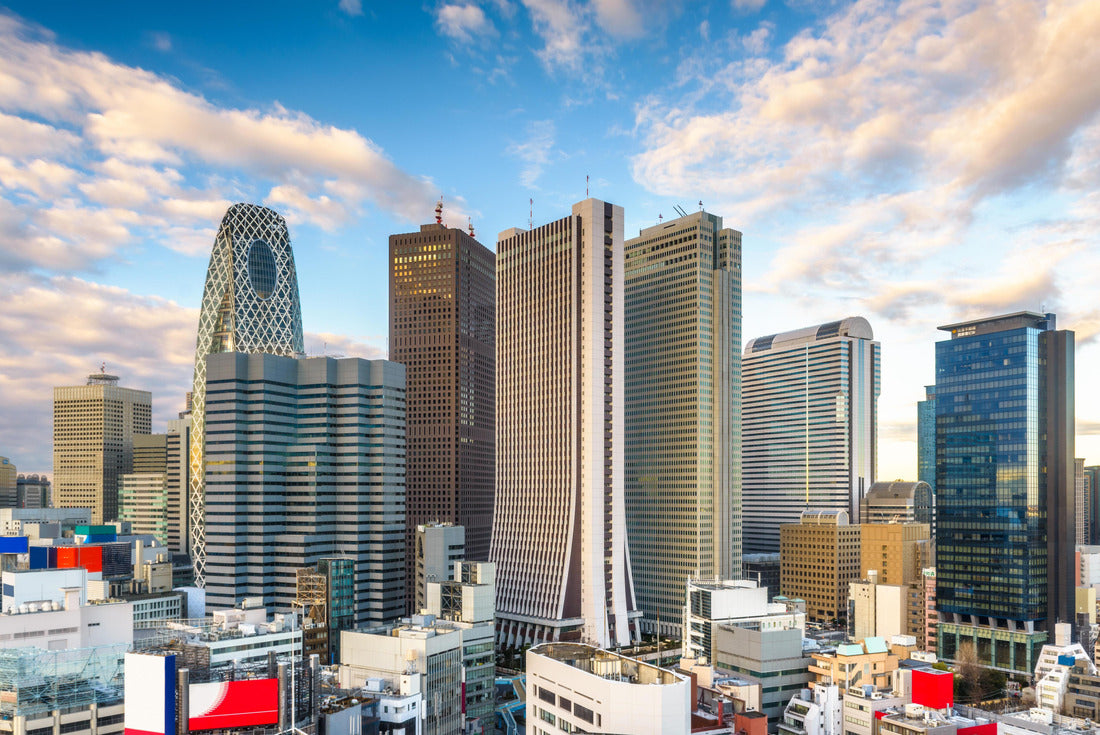 Shinjuku, Tokyo, Japan financial district cityscape 2000pc Puzzle