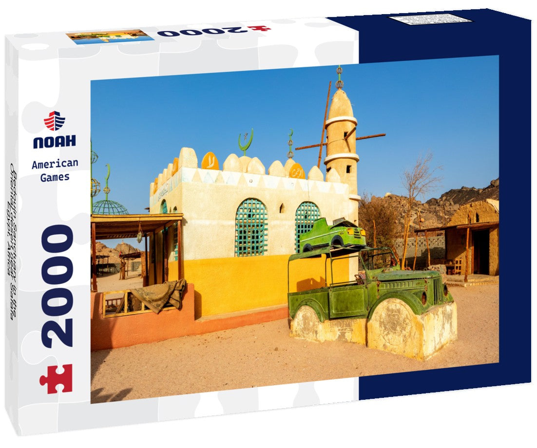 Noah Jigsaw Puzzle Bedouin Sanctuary in the Oriental desert near Safafa, Egypt, Africa 2000 pieces