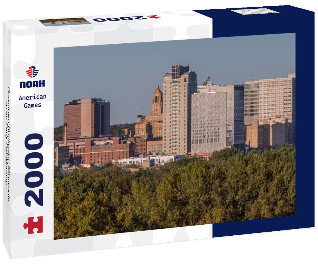 Downtown Rochester, MInnesota on an Early Fall Morning 2000pc Puzzle
