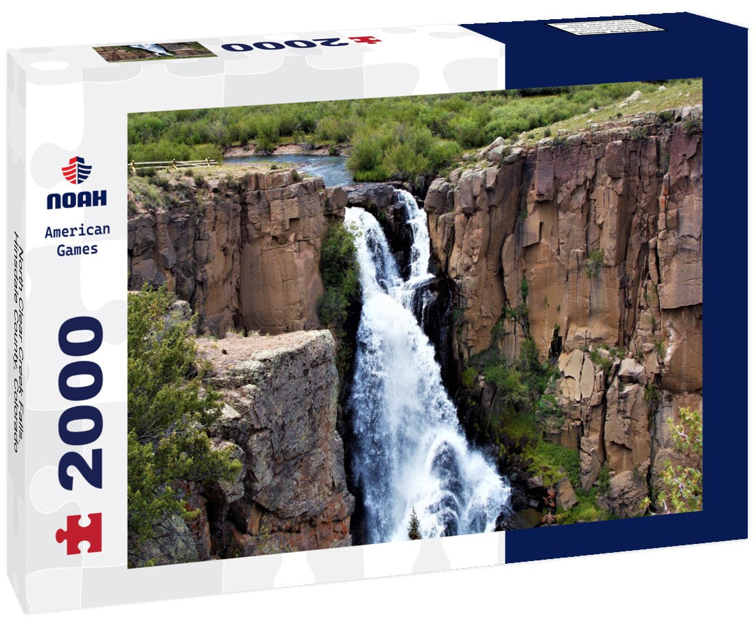 North Clear Creek Falls. Hinsdale County, Colorado 2000pc Puzzle