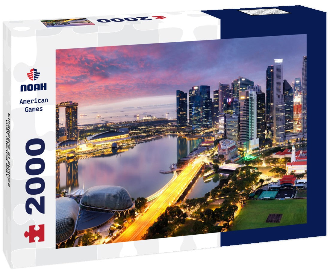 Singapore at sunrise with Marina Bay 2000pc Puzzle