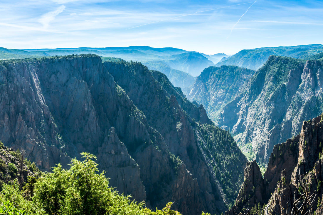 Noah Jigsaw Puzzle Panorama of the Black Canyon of the Gunnison National Park in summer on a sunny day with blue sky 2000 pieces