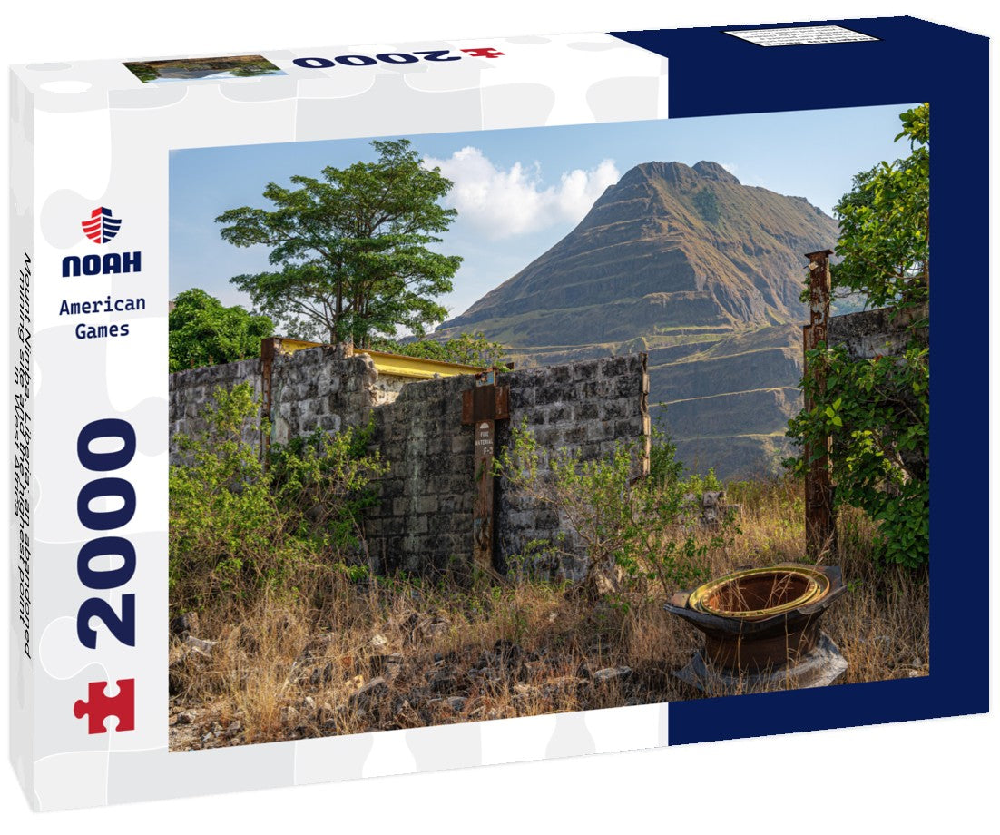 Noah Jigsaw Puzzle Mount Nimba, Liberia: an abandoned mining site and the highest point in West Africa 2000 pieces