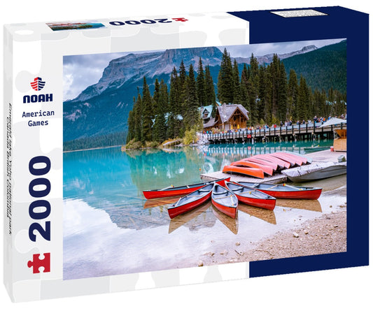 Noah Jigsaw Puzzle Emerald lake Yoho national park Canada British Colombia 2000 pieces