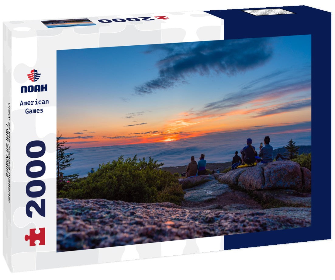 the Acadia National Park on Maine 2000pc Puzzle
