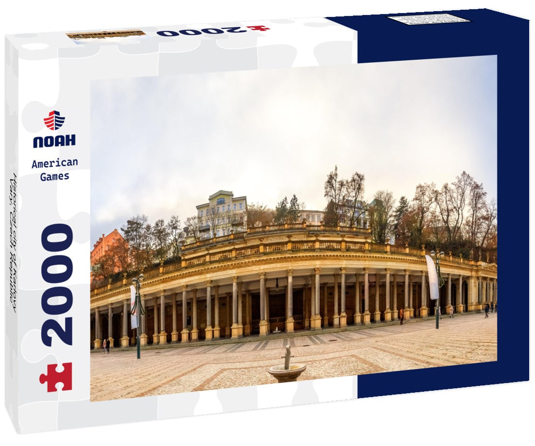 Historical city of Karlovy Vary, Czech Republic 2000pc Puzzle