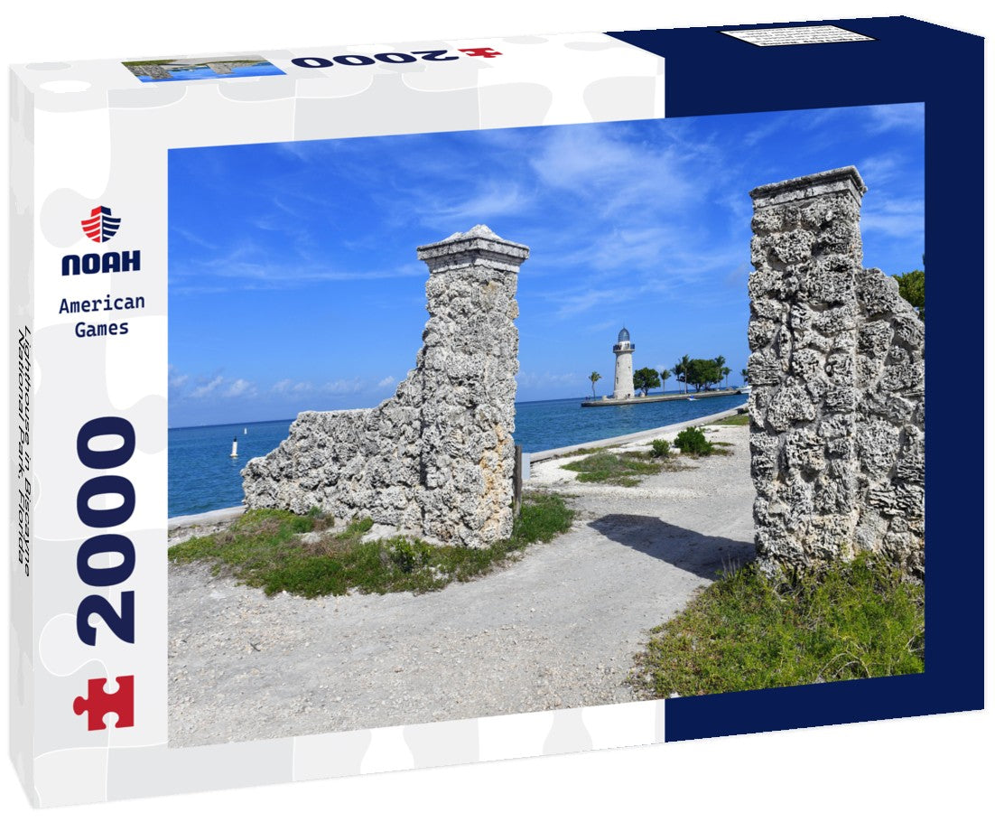 Noah Jigsaw Puzzle Lighthouse in Biscayne National Park, Florida 2000 pieces