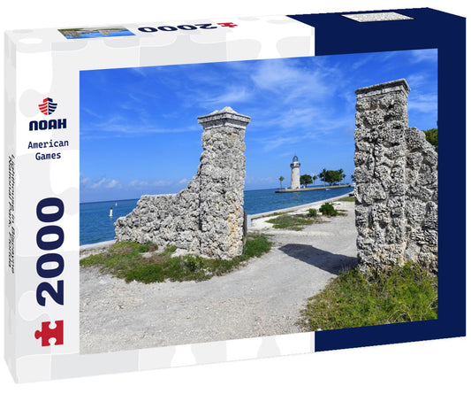 Noah Jigsaw Puzzle Lighthouse in Biscayne National Park, Florida 2000 pieces