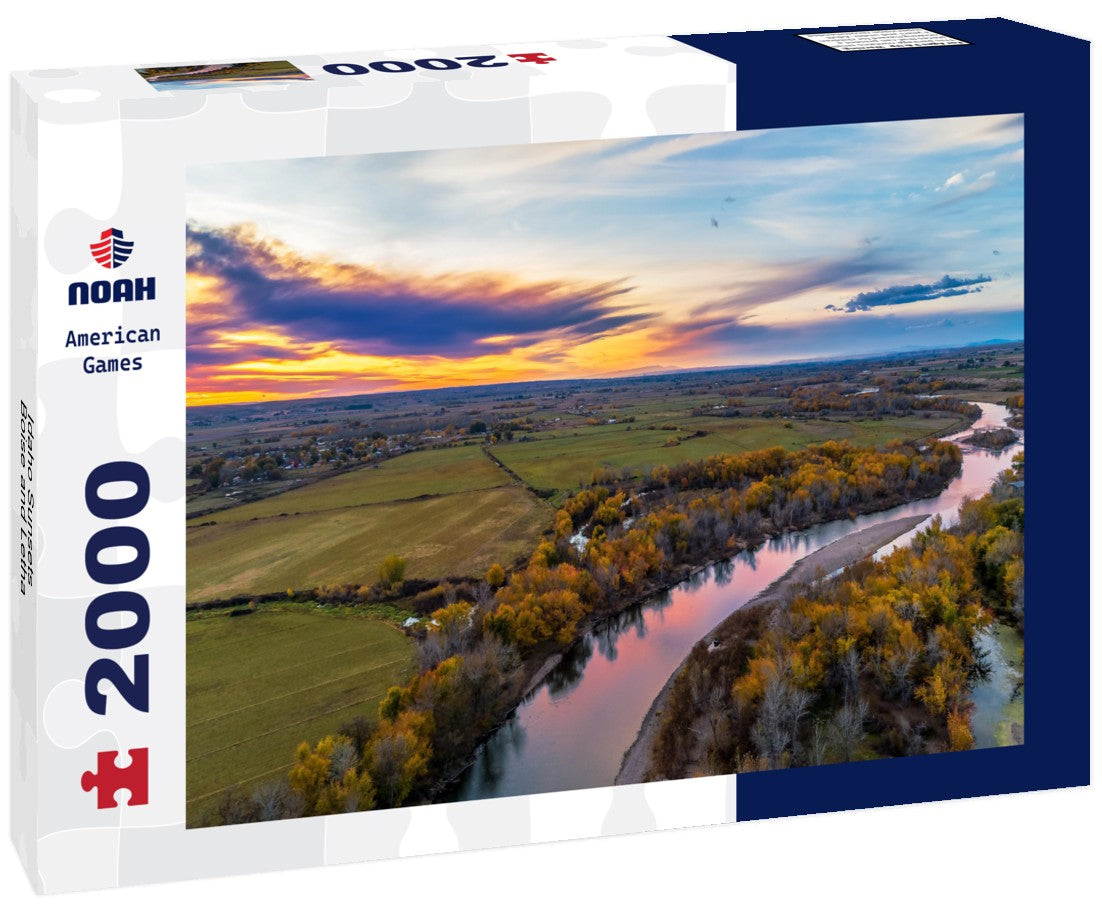 Idaho Sunsets - Boise and Letha 2000pc Puzzle