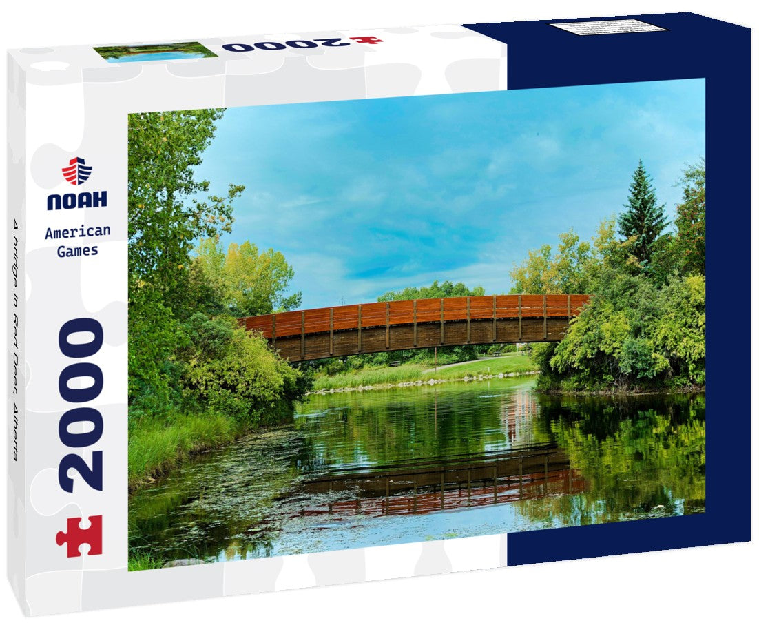 A bridge in Red Deer, Alberta 2000pc Puzzle