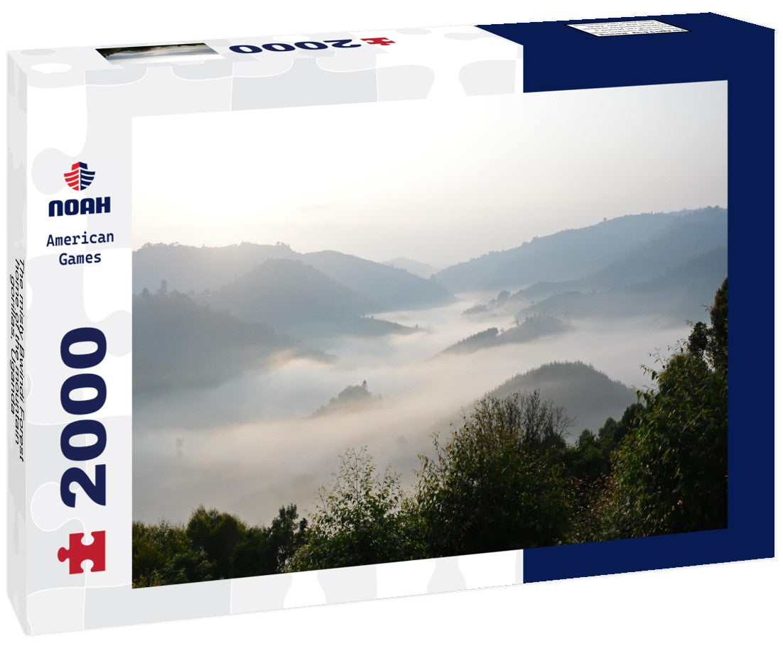 Noah Jigsaw Puzzle The misty Bwindi Forest, home of the mountain gorillas, Uganda 2000 pieces