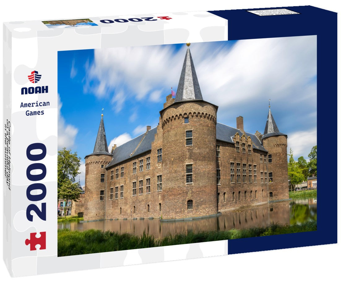Castle of Helmond on a beautiful day in the summer 2000pc Puzzle