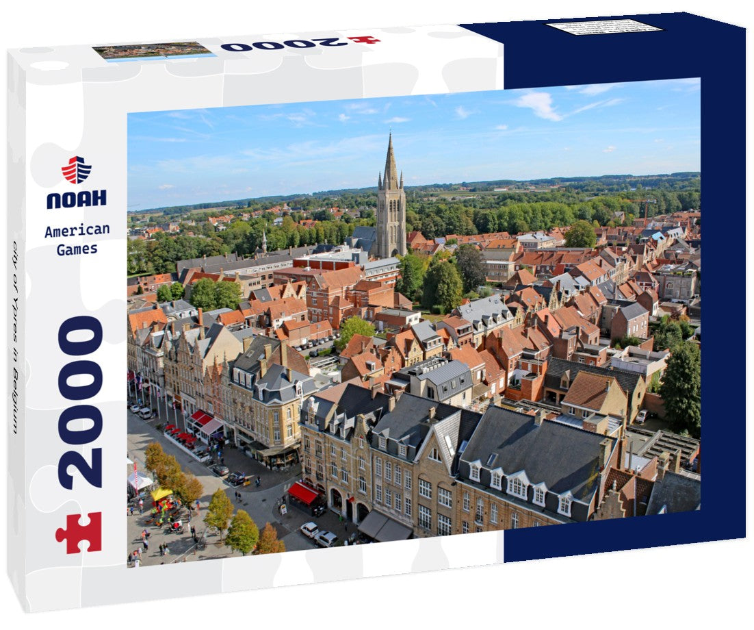 city of Ypres in Belgium 2000pc Puzzle