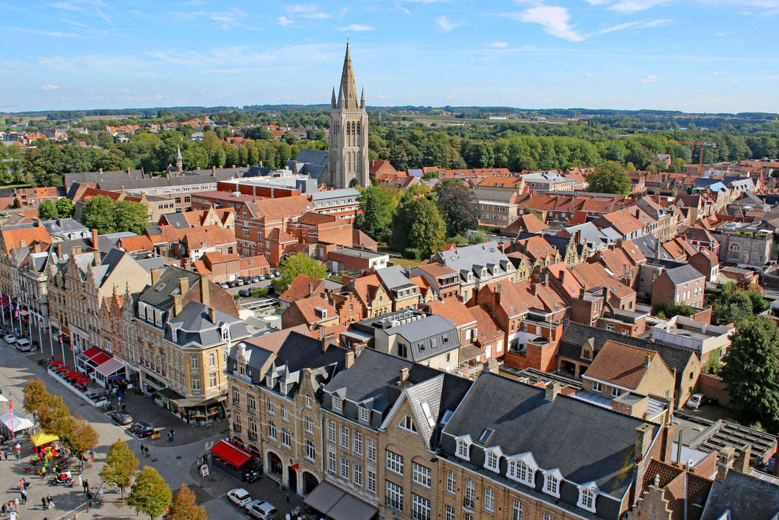 city of Ypres in Belgium 2000pc Puzzle