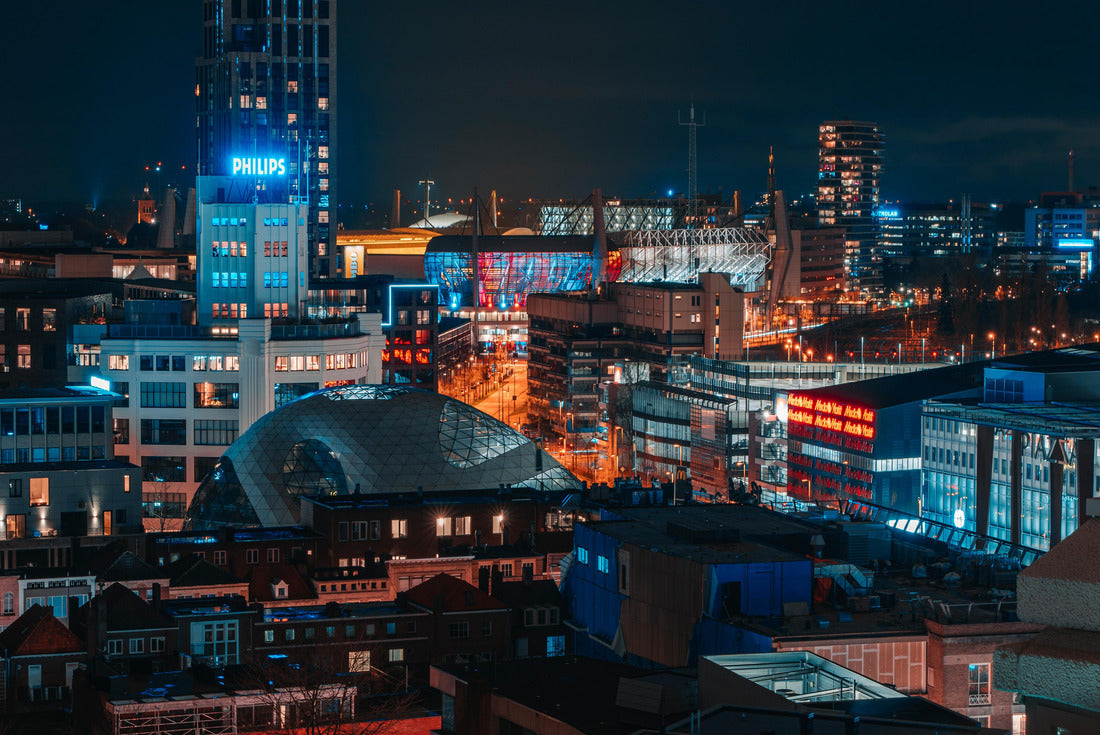 Above Eindhoven City at Night 2000pc Puzzle