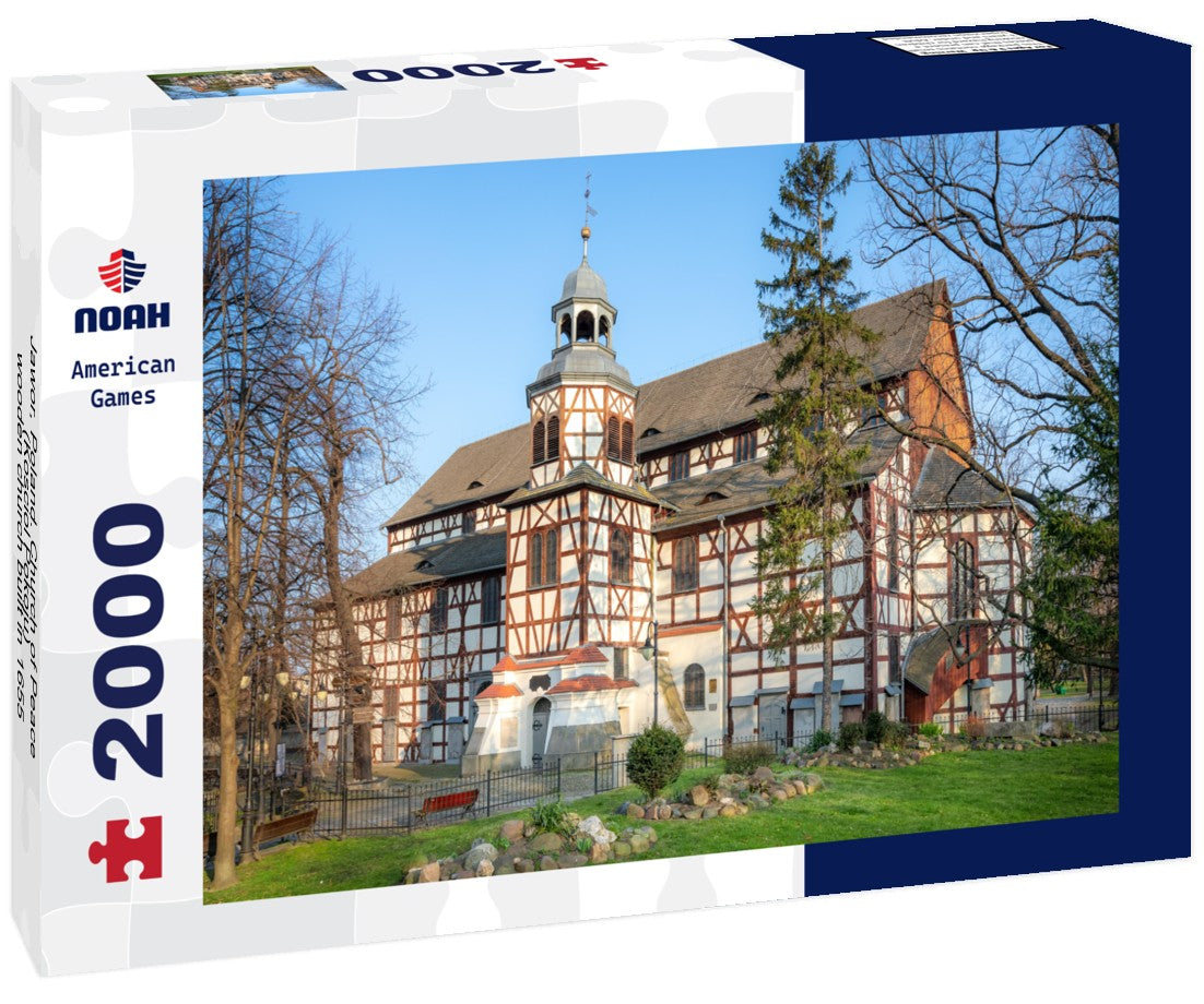 Jawor, Poland. Church of Peace (Kosciol Pokoju) - wooden church built in 1655 2000pc Puzzle