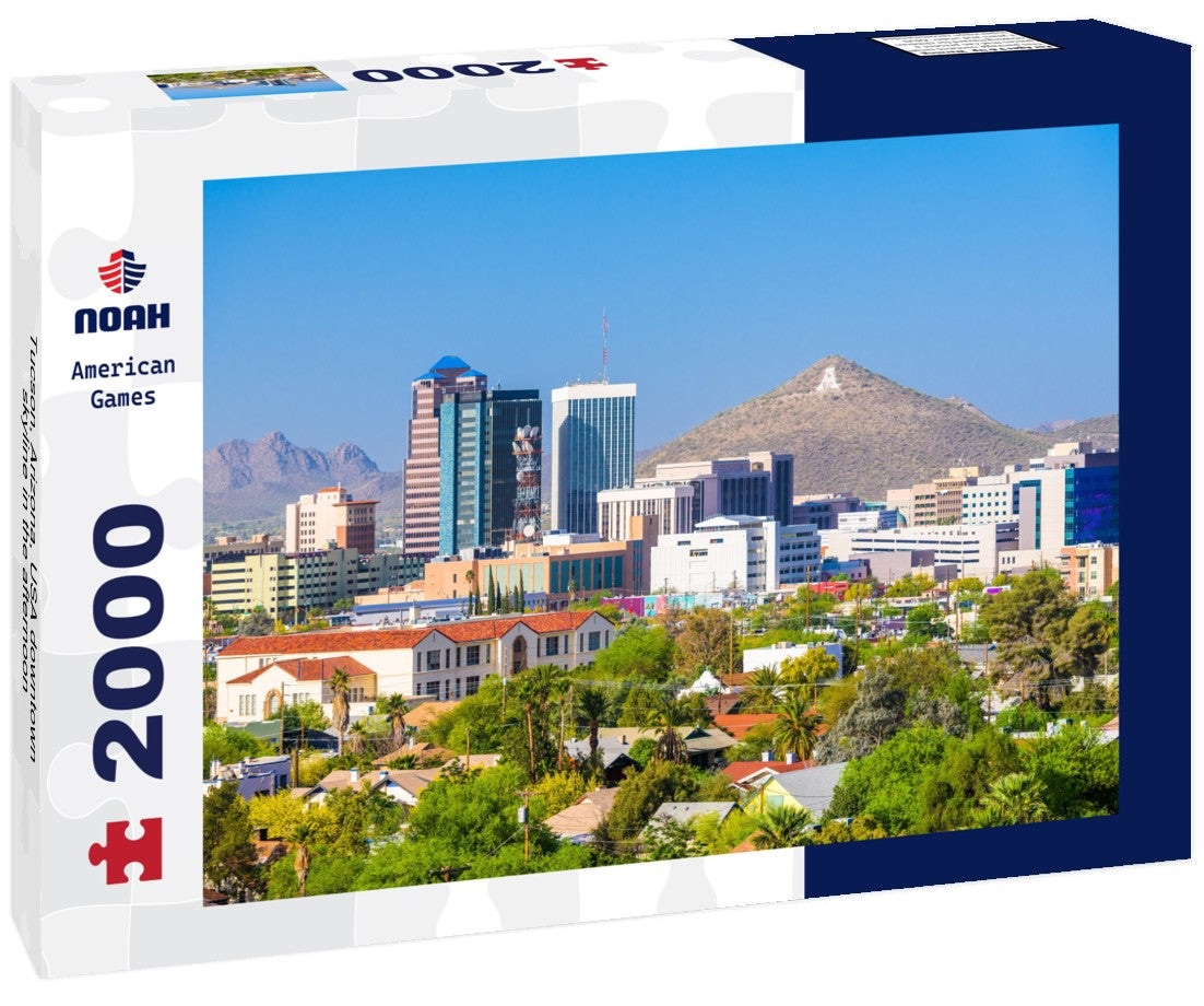 Tucson, Arizona, USA downtown skyline in the afternoon 2000pc Puzzle