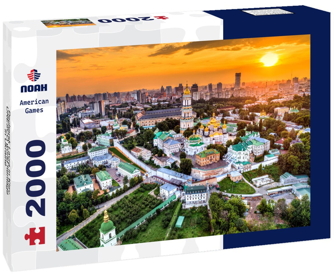 Pechersk Lavra in Kiev. UNESCO world heritage in Ukraine 2000pc Puzzle