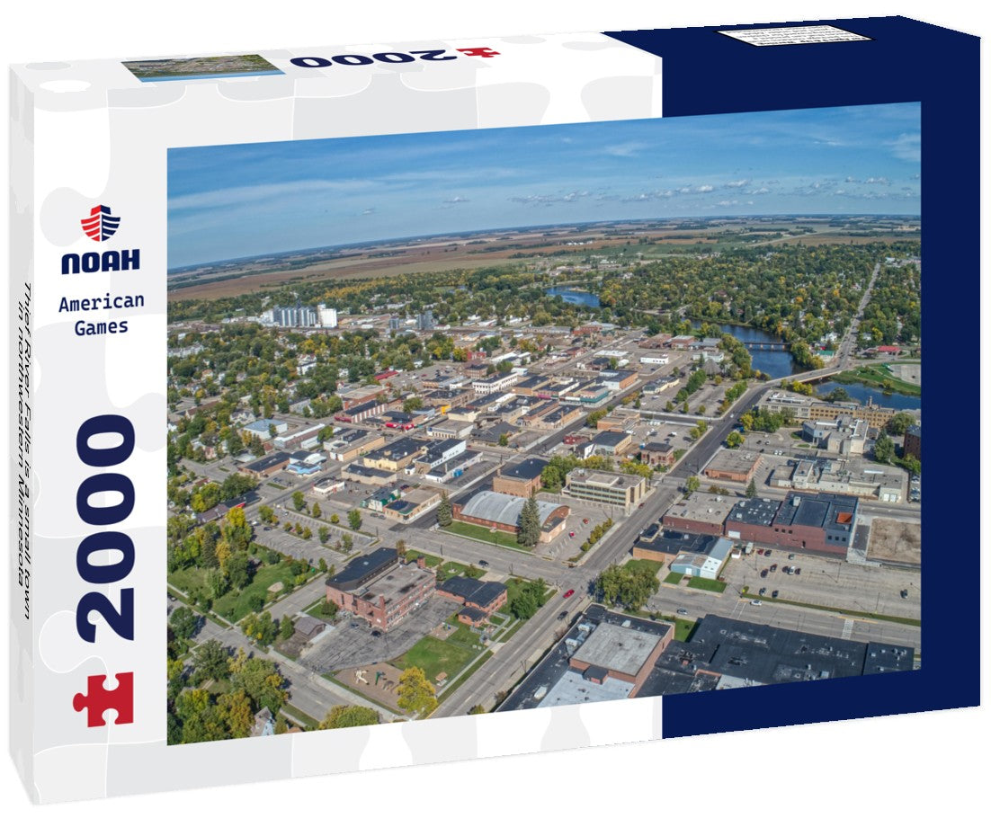 Thief River Falls is a small town in northwestern Minnesota 2000pc Puzzle