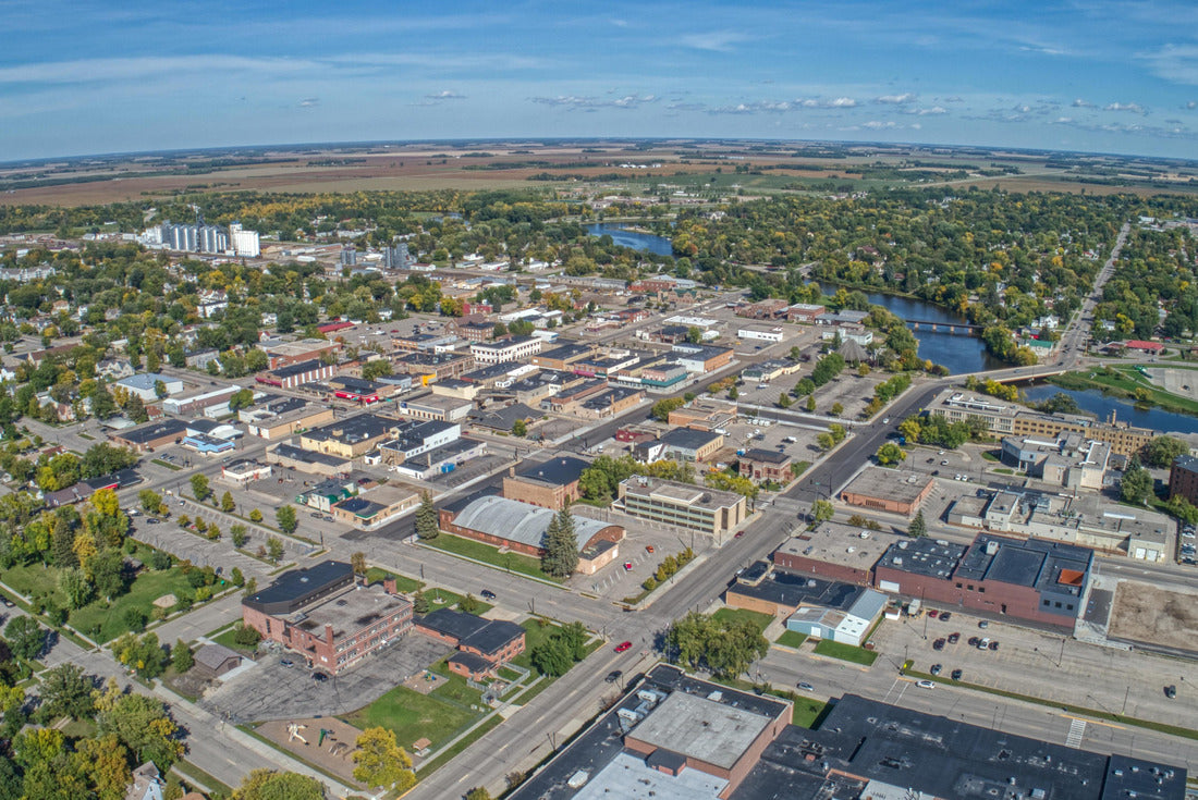 Thief River Falls is a small town in northwestern Minnesota 2000pc Puzzle