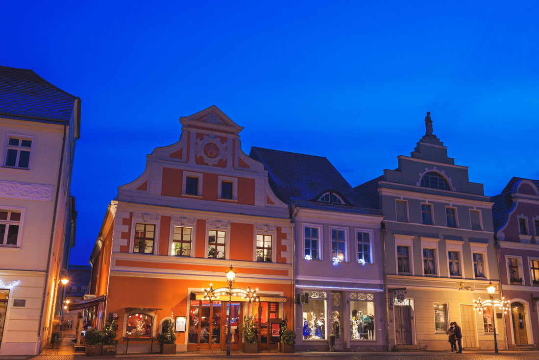Altmarkt at night. Cottbus, Brandenburg, Germany 2000pc Puzzle