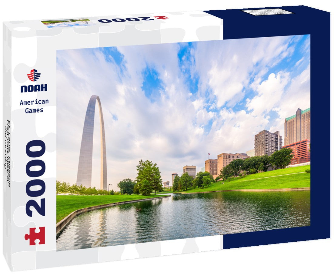 St. Louis, Missouri, USA park view in the morning 2000pc Puzzle