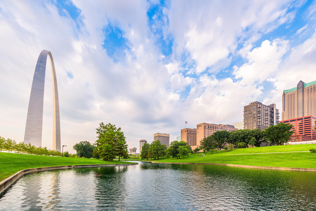 St. Louis, Missouri, USA park view in the morning 2000pc Puzzle