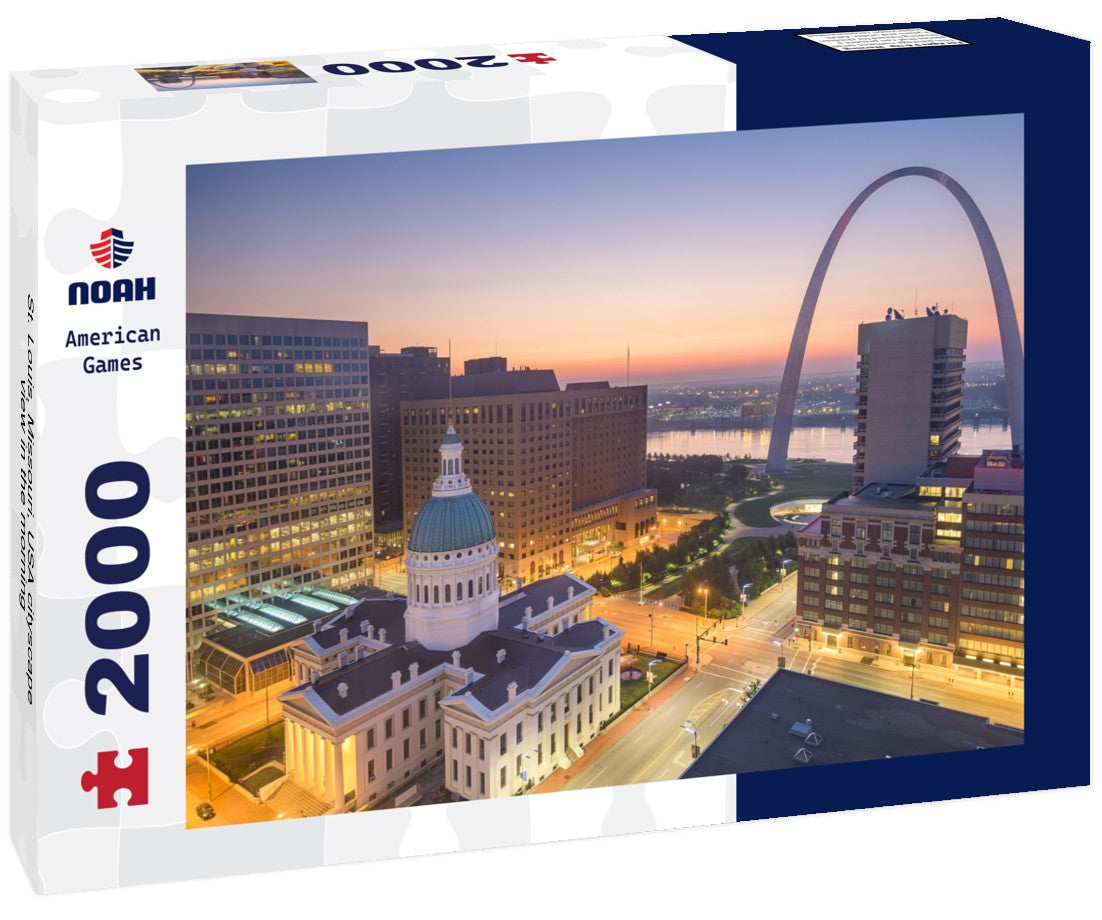St. Louis, Missouri, USA cityscape view in the morning 2000pc Puzzle