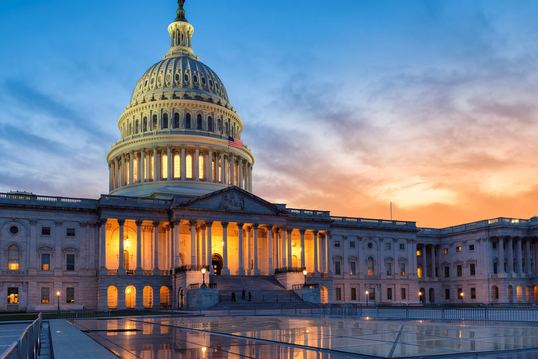The United States Capitol building at sunset, Washington DC, USA 2000pc Puzzle