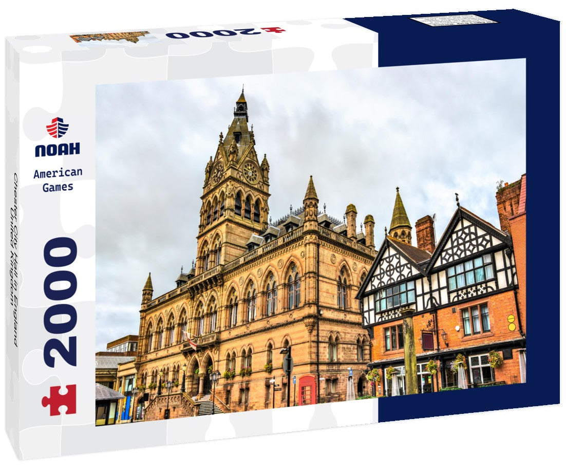 Chester City Hall in England, United Kingdom 2000pc Puzzle