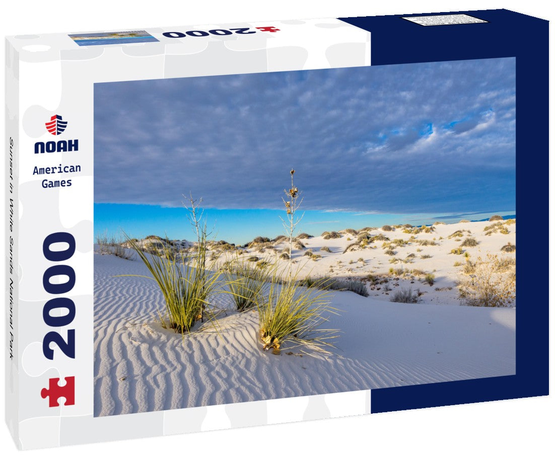 Sunset in White Sands National Park 2000pc Puzzle