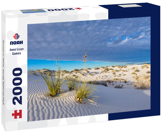 Noah Jigsaw Puzzle Sunset in White Sands National Park 2000 pieces