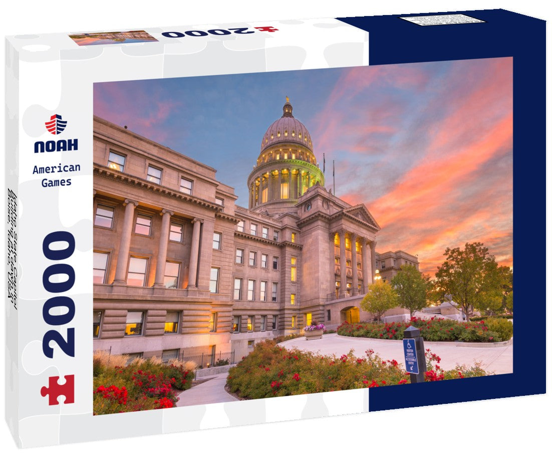 Idaho State Capitol Building at dawn in Boise, Idaho, USA 2000pc Puzzle