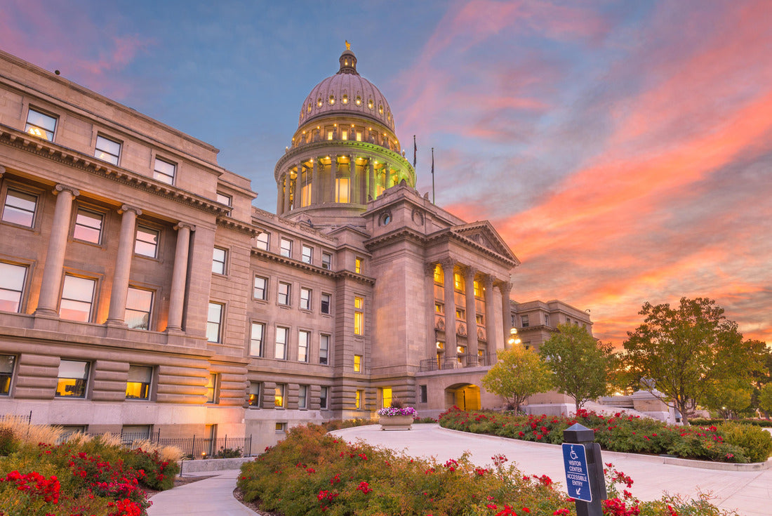 Idaho State Capitol Building at dawn in Boise, Idaho, USA 2000pc Puzzle