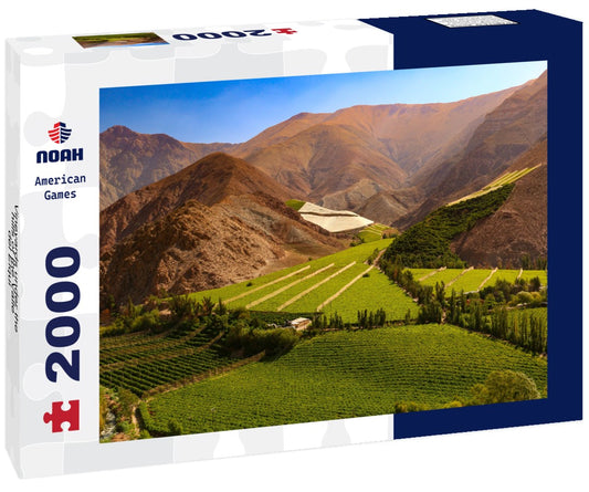 Noah Jigsaw Puzzle Vineyards under the hills of the Valle del Elqui - Chile 2000 pieces