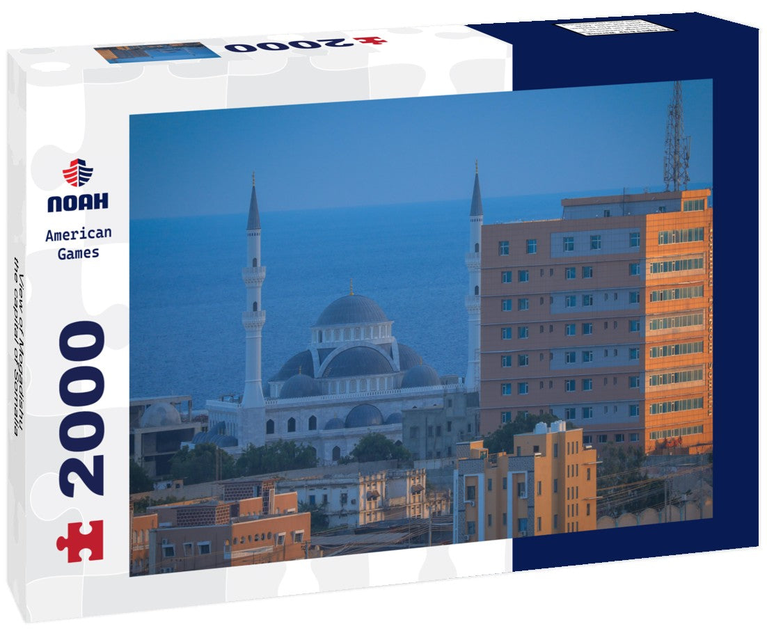 Noah Jigsaw Puzzle View of Mogadishu, the capital of Somalia 2000 pieces
