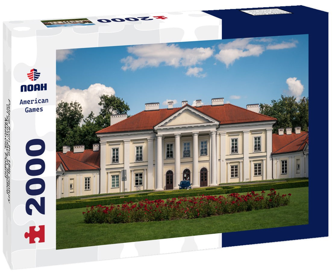 Palace from the 18th century on sunny days in Siedlce, Masovia, Poland 2000pc Puzzle