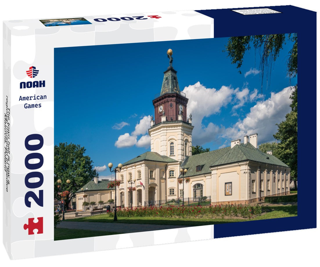 The town hall is now a regional museum in Siedlce, Masovia, Poland 2000pc Puzzle