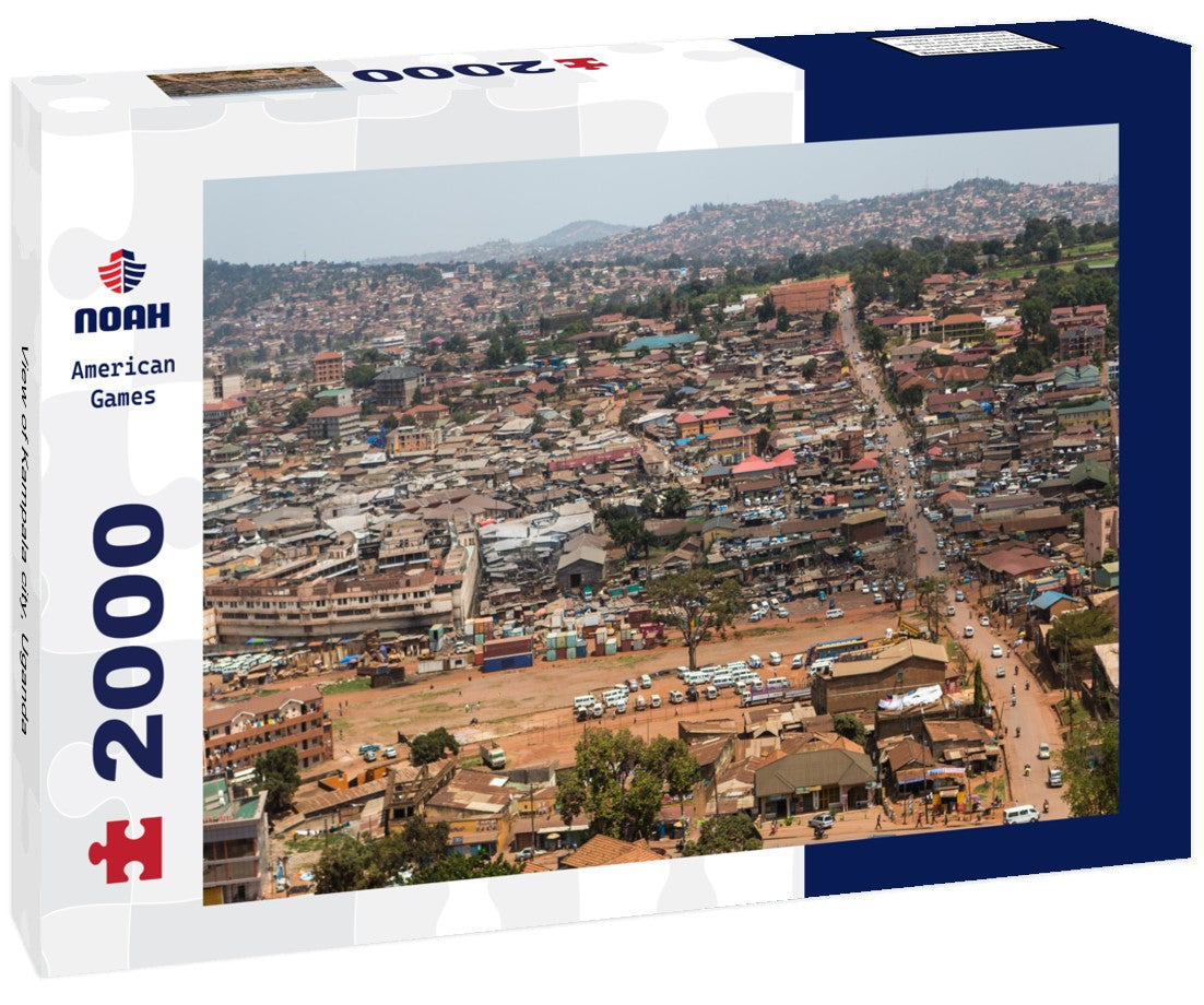 Noah Jigsaw Puzzle View of Kampala city, Uganda 2000 pieces