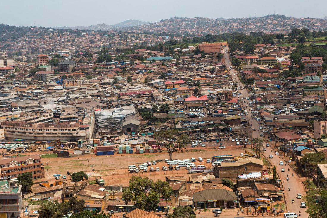 Noah Jigsaw Puzzle View of Kampala city, Uganda 2000 pieces